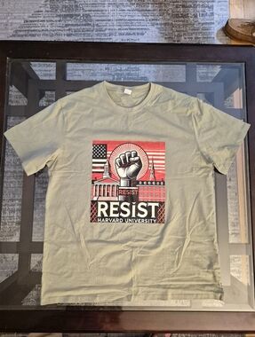 3XL Harvard RESIST Tee Shirt